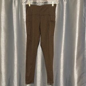 C9 by Champion Brown High-Waist Leggings